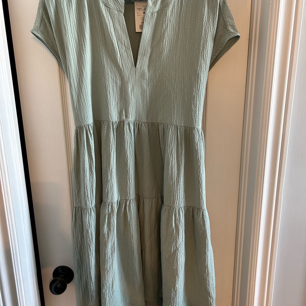 Calvin Klein Light Green Dress